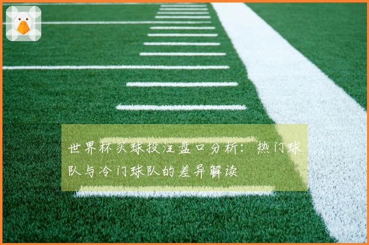 世界杯买球投注盘口分析：热门球队与冷门球队的差异解读