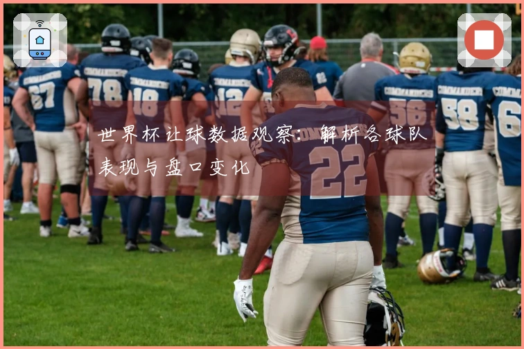 世界杯让球数据观察：解析各球队表现与盘口变化